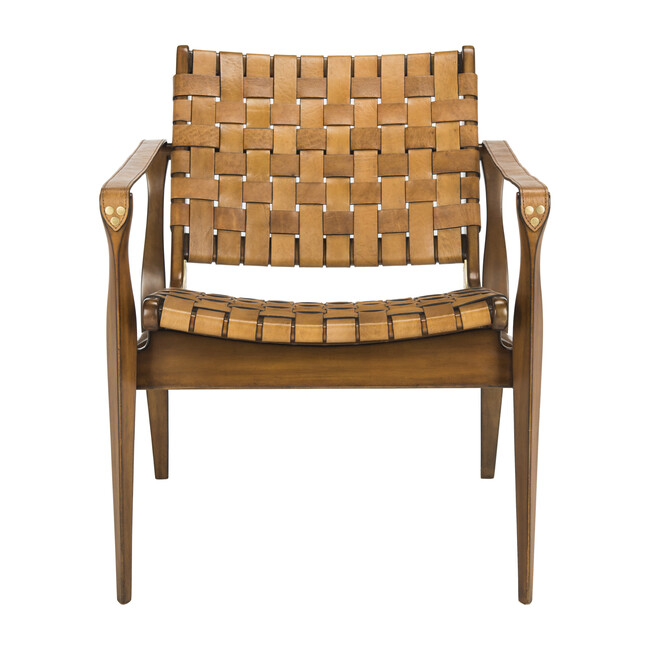 dilan leather safari chair