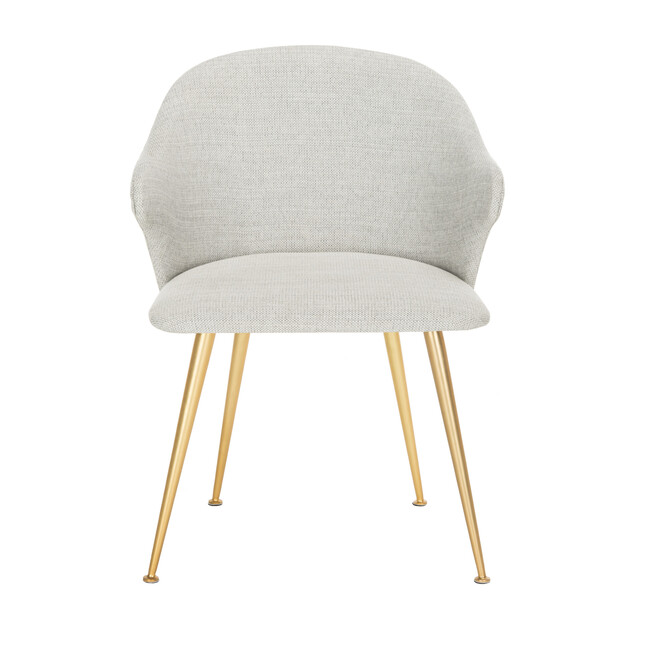 Edmond Poly Armchair, Light Grey - Accent Seating - 1