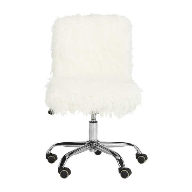 Whitney Swivel Desk Chair, White