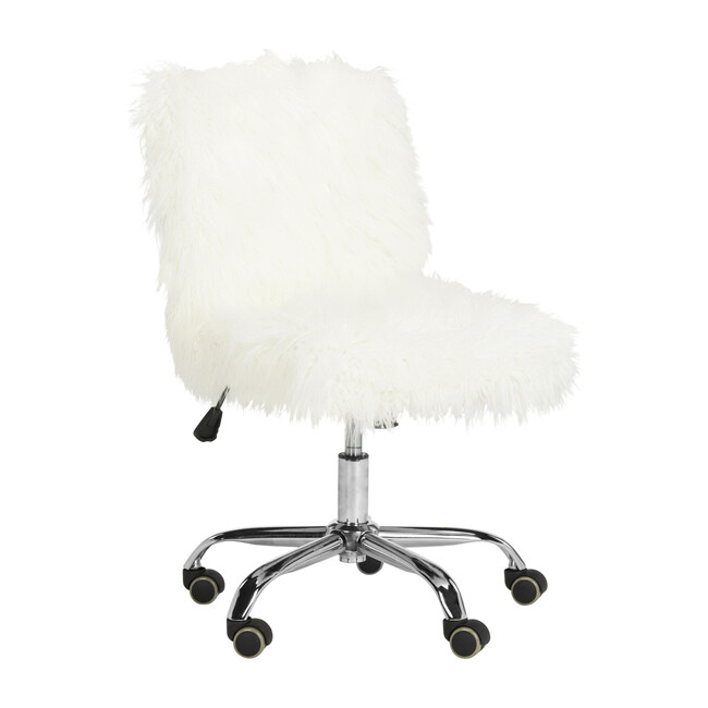 Whitney Swivel Desk Chair, White