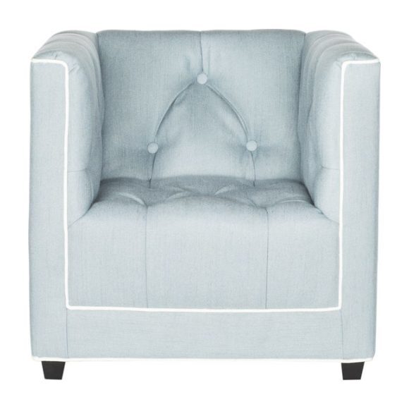 Tufted Mini Club Chair, Blue - Accent Seating - 1