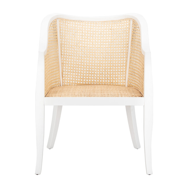 Maika Accent Chair, White