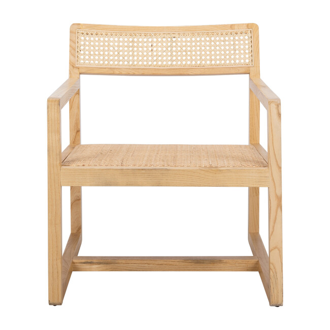 Lula Cane Accent Chair, Natural