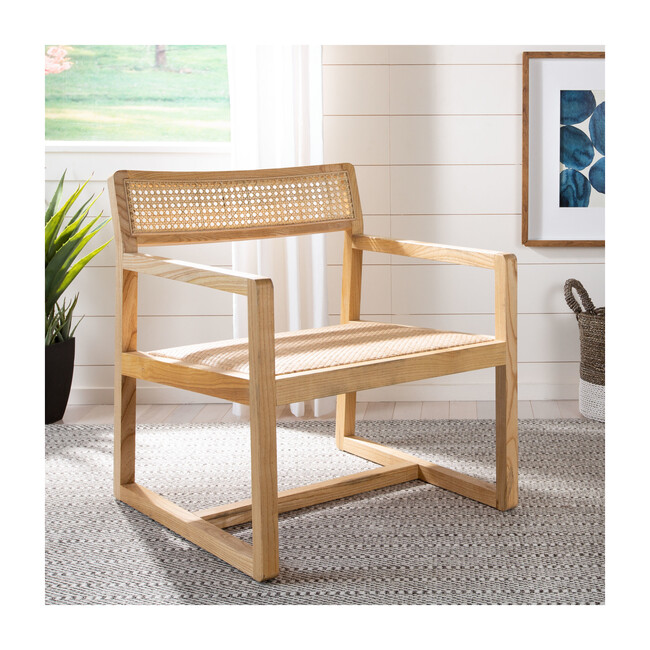 Lula Cane Accent Chair, Natural - Kids Seating - 2