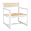 Lula Cane Accent Chair, White - Kids Seating - 3