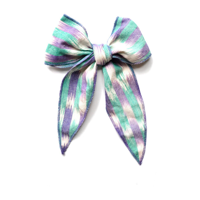 Marinero Bow, Purpura Turquesa - Hair Accessories - 1