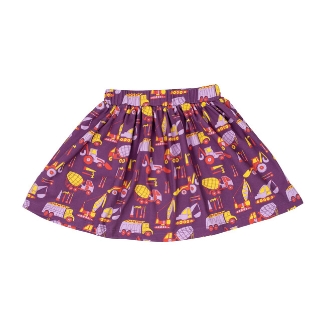 Printed Banded Skirt, Construction