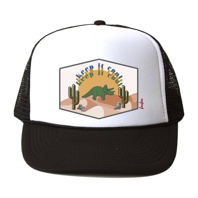 Keept It Cool Hat, Black and White