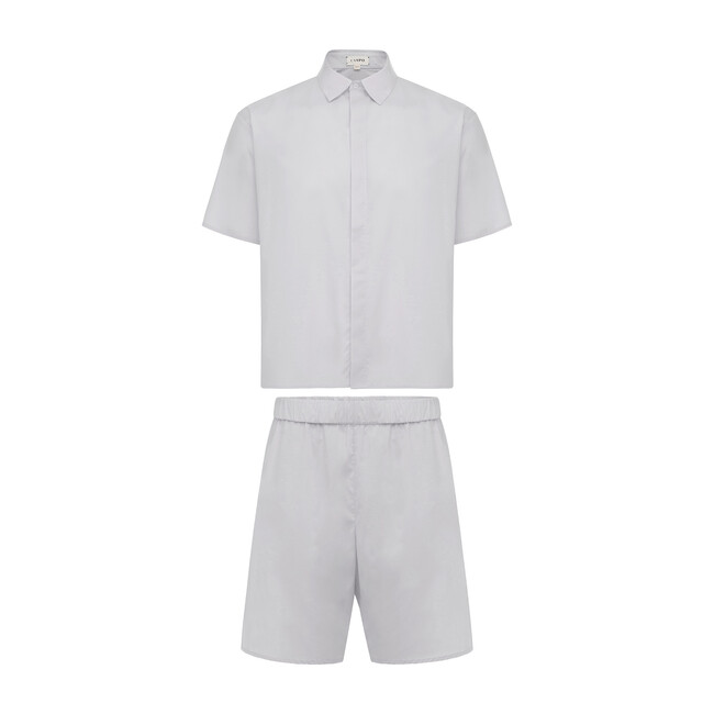 Men's Nelson Pajama Set, Lunar Rock