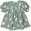 Raphael Gauze Dress, White Daisies Sea - Dresses - 2