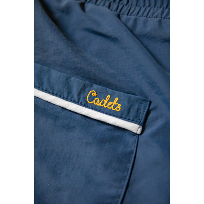 Cabana Swim Short- Nolan, Navy Blue with Navy Blue Liner - Swim Trunks - 7