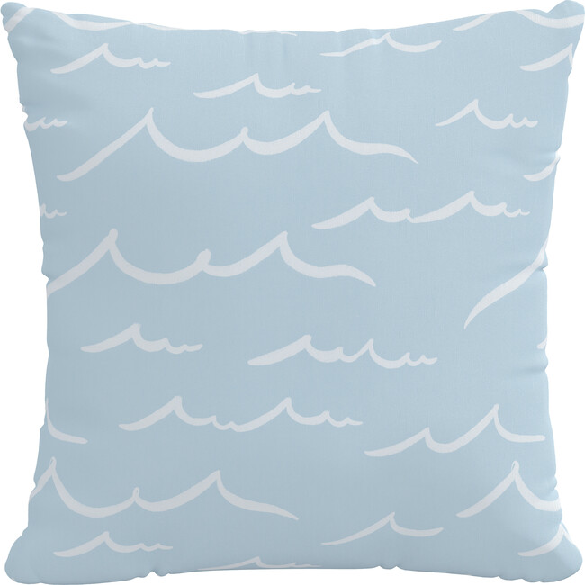 Indoor/Outdoor Decorative Pillow, Surfside Chambray - Decorative Pillows - 1