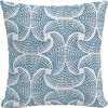 Indoor/Outdoor Decorative Pillow, Sea Fan Blue - Decorative Pillows - 1 - thumbnail