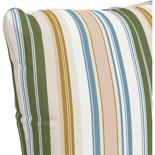 Indoor/Outdoor Decorative Pillow, Serape Stripe Beach - Decorative Pillows - 3
