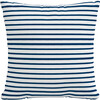 Indoor/Outdoor Decorative Pillow, Nautical Navy Strip - Decorative Pillows - 1 - thumbnail