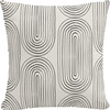 Indoor/Outdoor Decorative Pillow, Oblong Ink - Decorative Pillows - 1 - thumbnail
