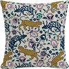 Indoor/Outdoor Decorative Pillow, Leopard Mustard Plum - Decorative Pillows - 1 - thumbnail