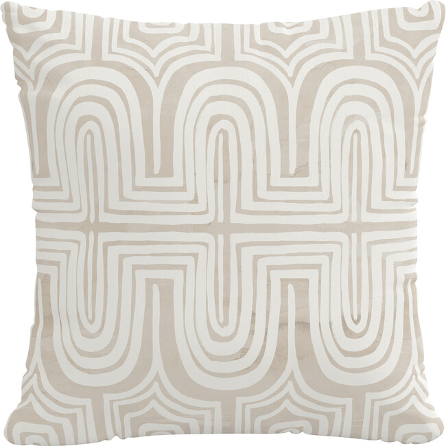 Indoor/Outdoor Decorative Pillow, Ingrid Natural