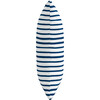 Indoor/Outdoor Decorative Pillow, Nautical Navy Strip - Decorative Pillows - 2