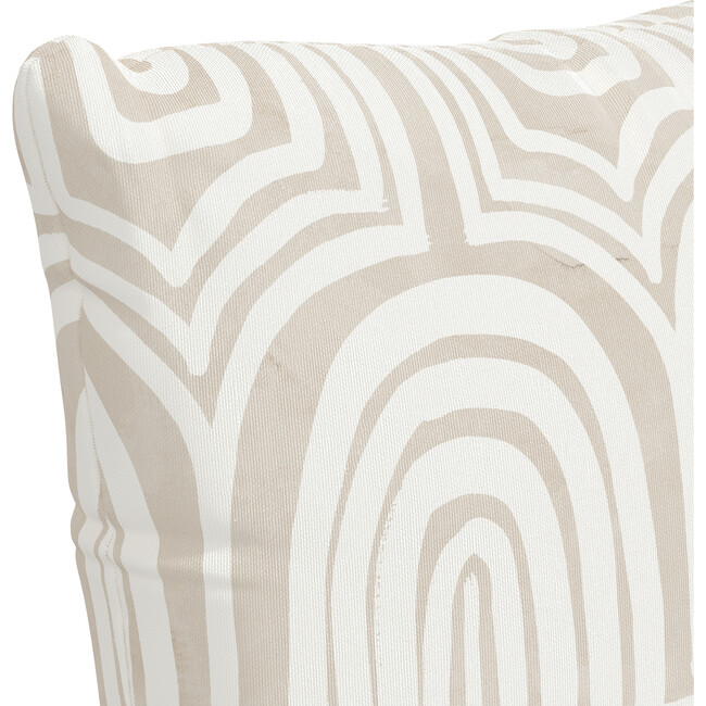 Indoor/Outdoor Decorative Pillow, Ingrid Natural - Decorative Pillows - 3