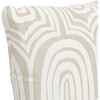 Indoor/Outdoor Decorative Pillow, Ingrid Natural - Decorative Pillows - 3 - thumbnail