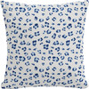 Indoor/Outdoor Decorative Pillow, Brush Cheetah Blue - Decorative Pillows - 1 - thumbnail