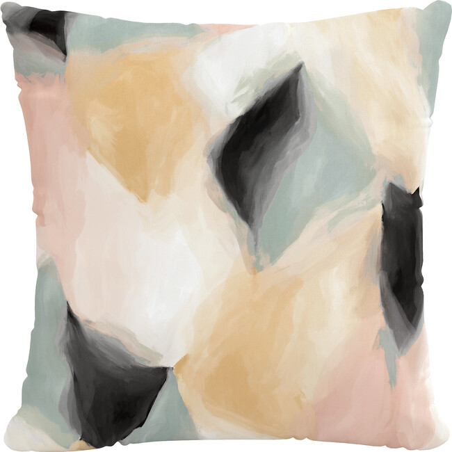 Indoor/Outdoor Decorative Pillow, Abstract Shapes Cloud