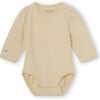 Organic Akeleje Body, Marzipan Beige - Onesies - 1 - thumbnail