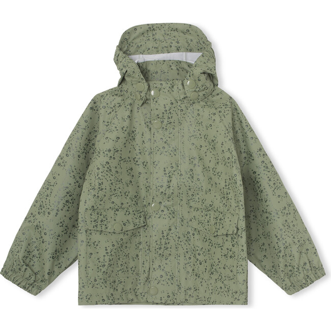 Recycled Julien Rain Jacket, Oil Green
