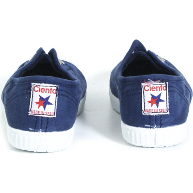 Navy Elastic Sneakers