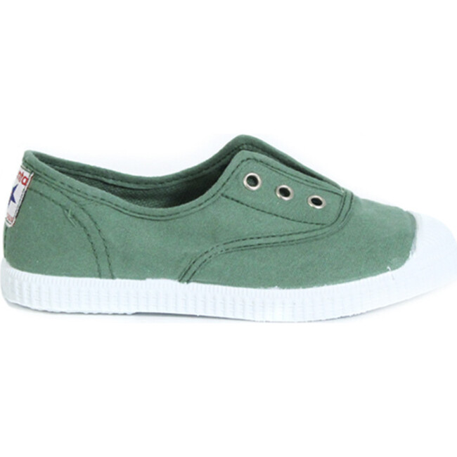 Khaki Elastic Sneakers - Sneakers - 3