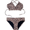Sea Pardus Bikini Set, Leopard Print - Two Pieces - 1 - thumbnail