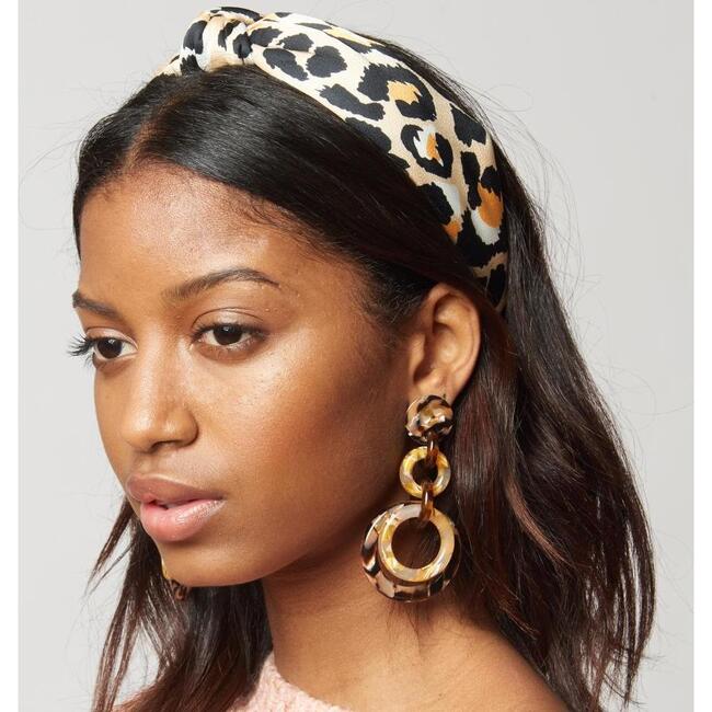 Silk Leopard Print Headband - Hair Accessories - 2
