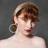 Mixed Shape Padded Headband, Dusty Blonde - Hair Accessories - 2