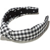 Gingham Knotted Headband - Hair Accessories - 1 - thumbnail