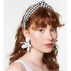 Gingham Knotted Headband - Hair Accessories - 2