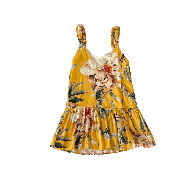 Flower Flush Maggie Dress, Yellow - Cover-Ups - 3