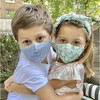 Set of 2 Kids Face masks, Lagoon Sweetheart - Face Masks - 2