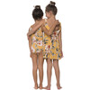 Flower Flush Maggie Dress, Yellow - Cover-Ups - 4