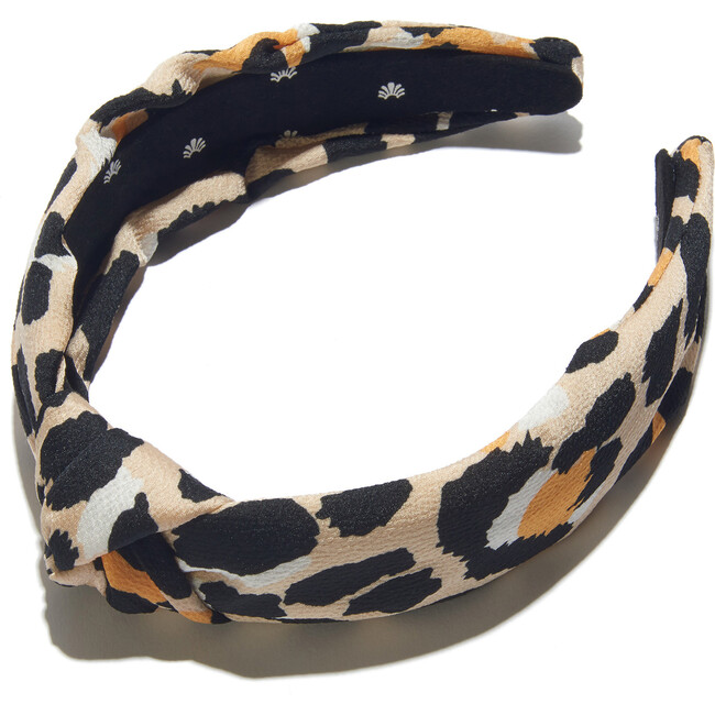 *Exclusive Petite Leopard Silk Headband - Hair Accessories - 1