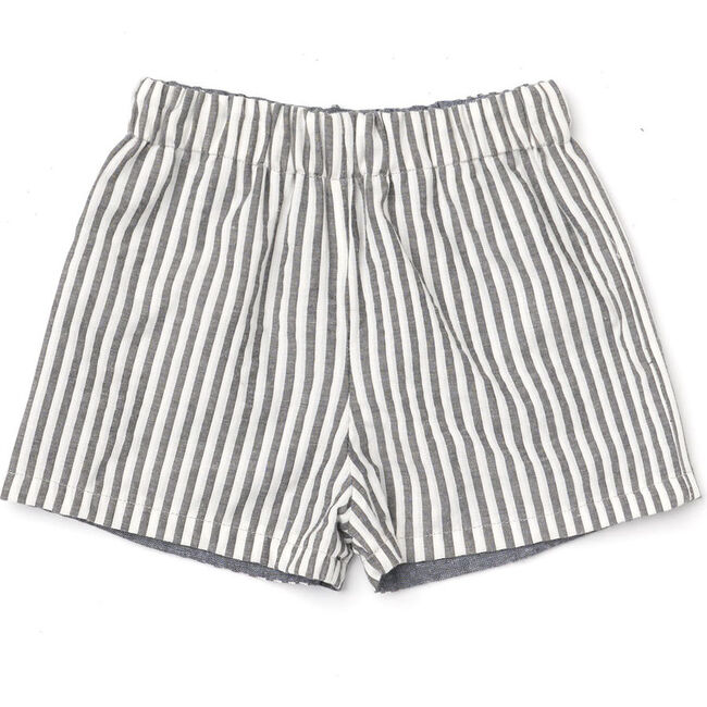Reversible Chevy Shorts, Black Stripe - Shorts - 1