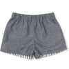 Reversible Chevy Shorts, Black Stripe - Shorts - 2 - thumbnail
