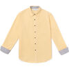 Men's Shirt, Yellow - Shirts - 1 - thumbnail