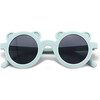Round Bear Sunglasses, Sky Blue - Sunglasses - 1 - thumbnail
