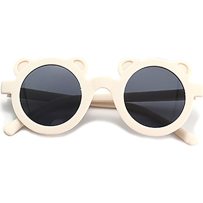 Round Bear Sunglasses, Sand Dollar