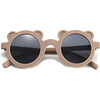 Round Bear Sunglasses, Coffee - Sunglasses - 1 - thumbnail