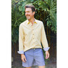 Men's Shirt, Yellow - Shirts - 2 - thumbnail