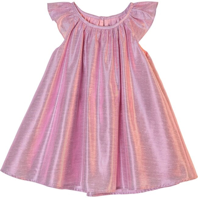 Harper Dress, Pink Lame