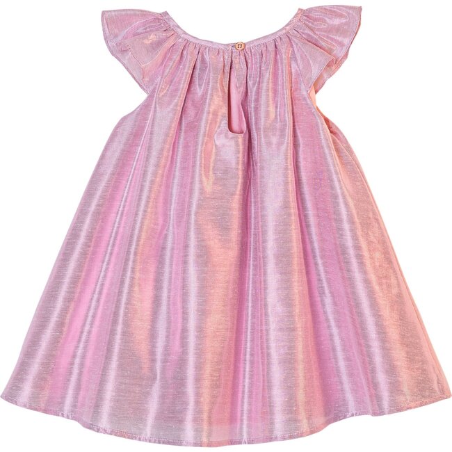 Harper Dress, Pink Lame