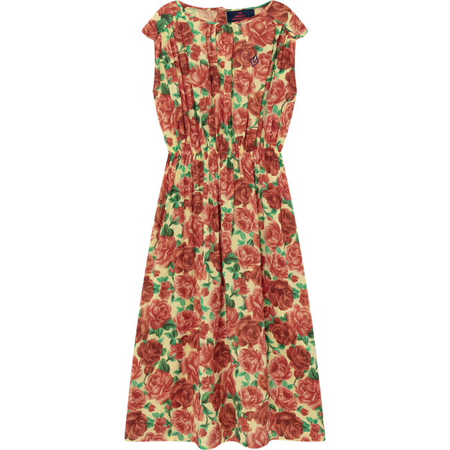 Marten Dress, Soft Yellow Flowers - Dresses - 1